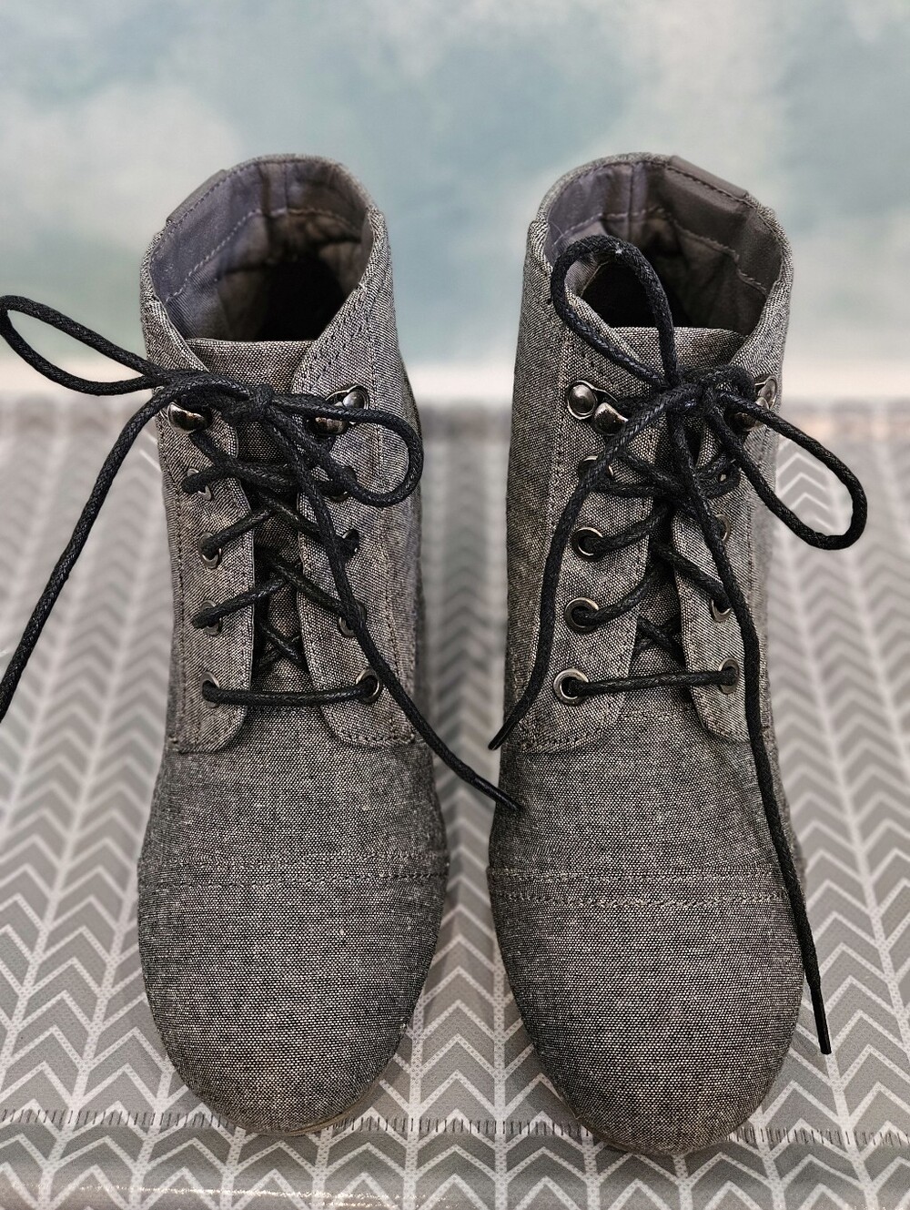 Lace-Up Ankle Booties